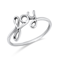 Silver Ring Cute Style NSR-351